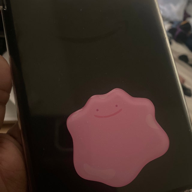 Ditto Acrylic Topper Phone Accessory, Gamer Gift, Kawaii, Pastel
