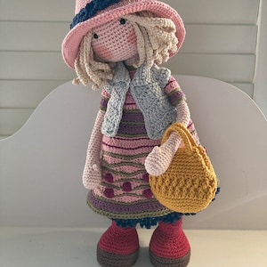 Amigurumi Crochet Doll Pattern, Doll PIA, Pdf deutsch, English ...