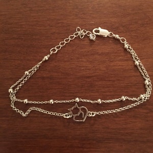 Sterling Silver Infinity Cross Bracelet Adjustable Bracelet | Etsy