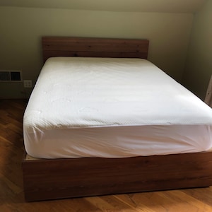 Dondra Teak Wood Queen Bed + Reviews