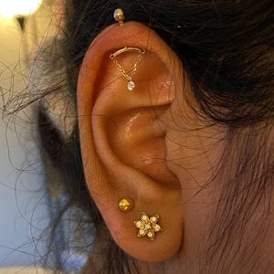 Finrezio 9 Pz 14G Piercing Ombelico Anelli per Donna 316L Acciaio Chirurgico Pancia Curvo