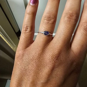 Customer photo from Jillian, Dainty Raw Pearl Ring