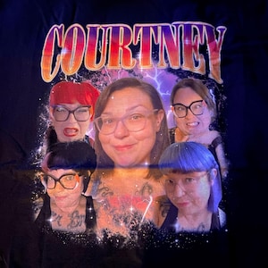 Courtney added a photo of their purchase