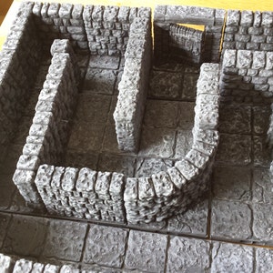 Dragonlock Modular Dungeon Terrain Tiles Realm of the | Etsy