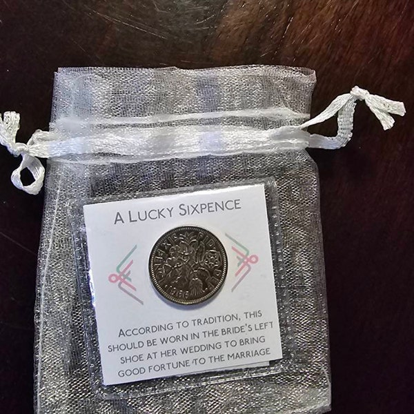 1947 Lucky Sxpence Con Great Brtan George V Perfect - Etsy - Foto 6