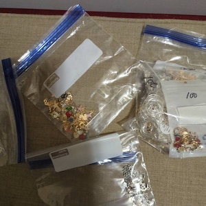 Gold enamel charms random mix, multicolor gold charms, kc gold charms, silver charms, jewelry making, diy craft supplies