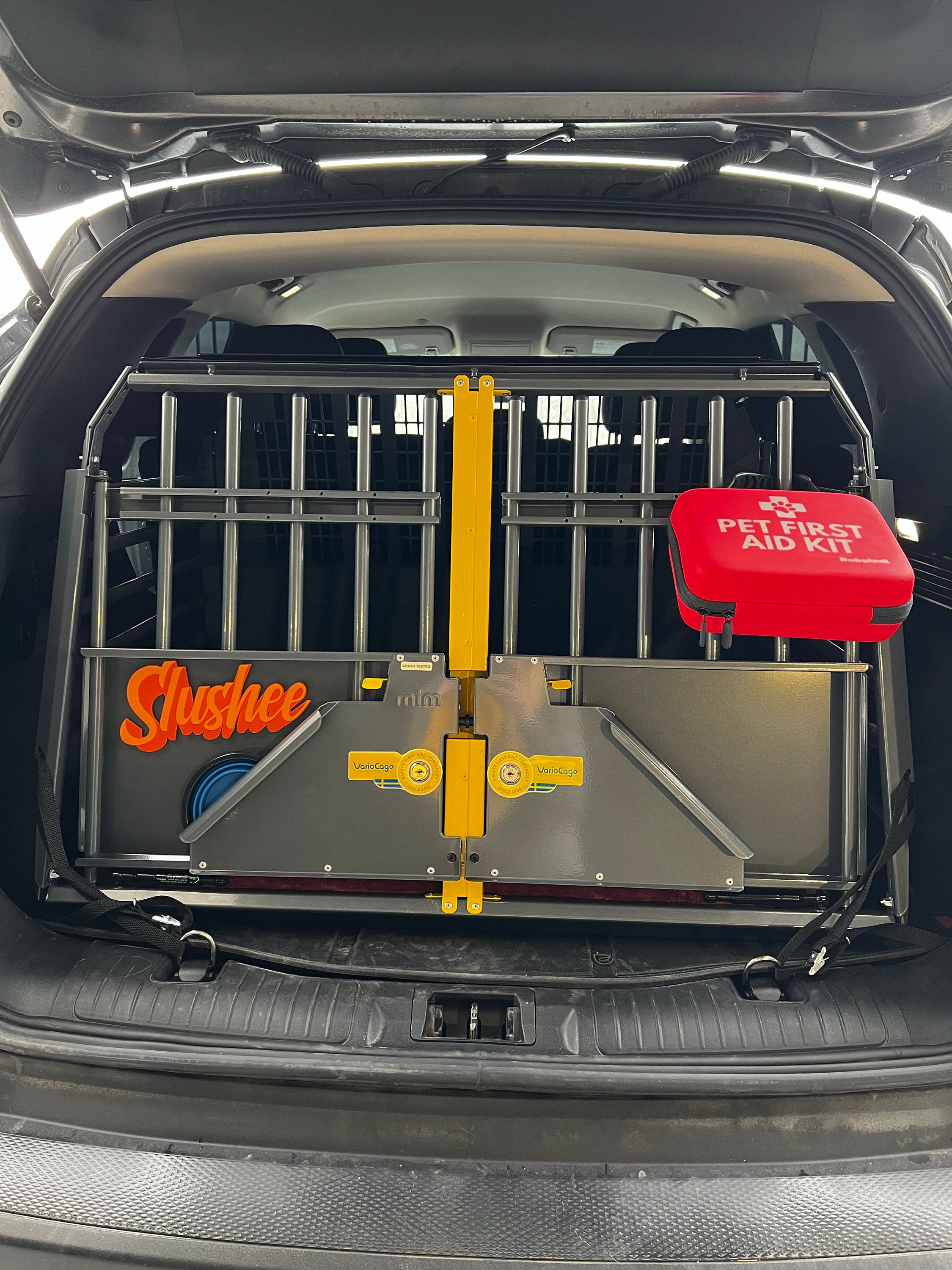 Mr. Brightside Personalized Pet Crate Tag, Dog Kennel Sign