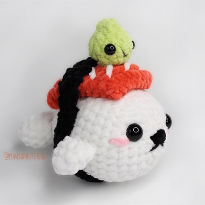 Cute Crochet Viral Trend Leaf Clover Sprout Growing Leaf Headphone