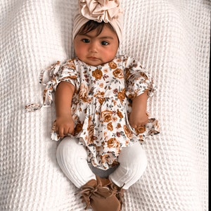 Baby Turban Hat Baby Girl Turban FLOWER Baby TurbanBaby | Etsy