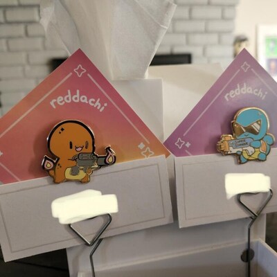 Poke Enamel Pins Shuckle Dragonite & Dratini Vul black hq image Poke Enamel Pins Shuckle Dragonite & Dratini Vul image picture picture