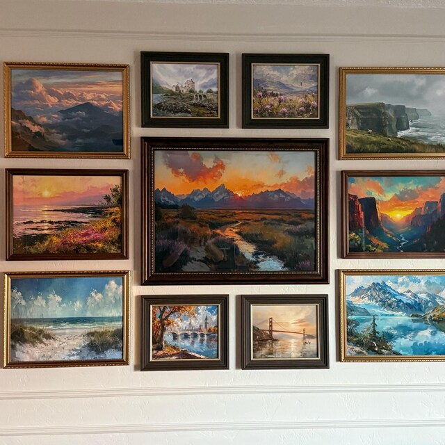 ハレアカラ国立公園の絵画、ハワイ火山の自然ウォールアート、マウイ島