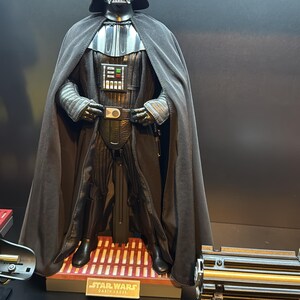 Kelly Studio Cape |darth Vader Genuine Leather Set | Hottoys