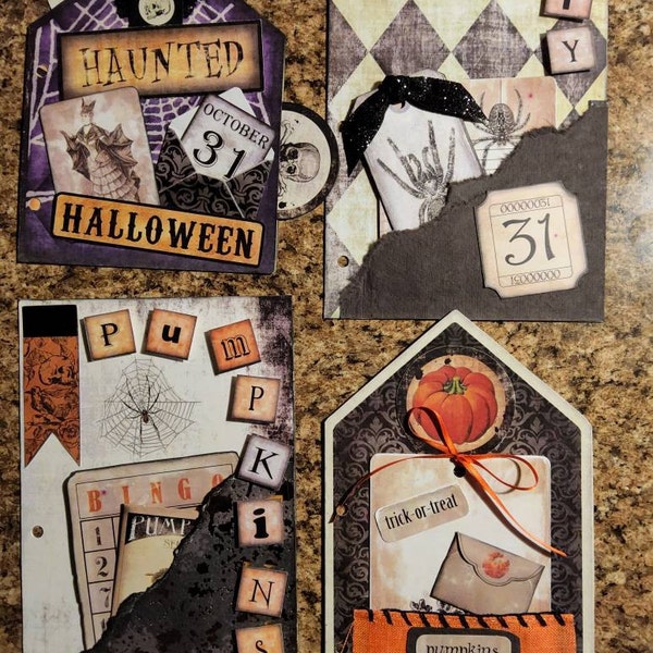 Haunted House, Halloween, Junk Journal Kit, Craft, for Kids, Printable ...