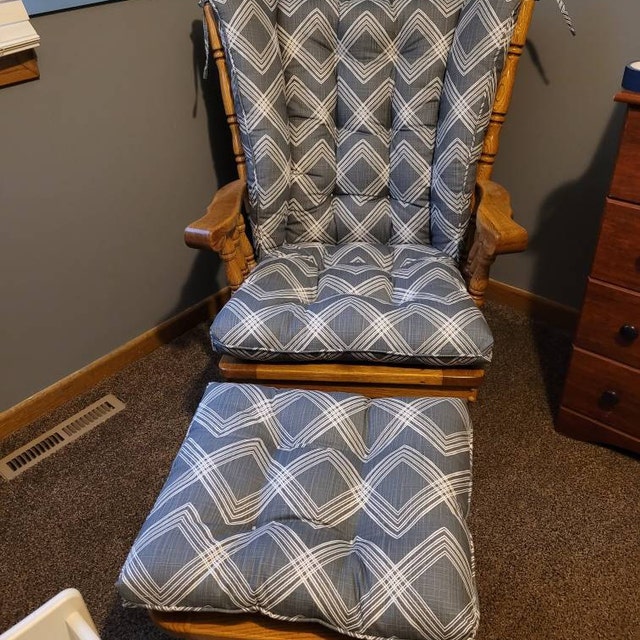 Wingback glider rocker replacement cushions new arrivals