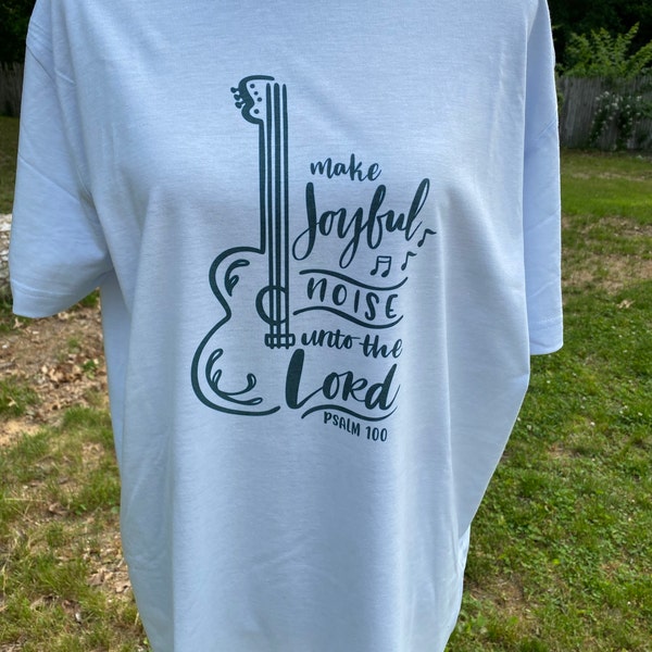 Make Joyful Noise Unto the Lord SVG, Christian Svg, Joy Svg, Guitar Svg ...