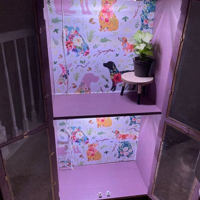 Floral Dogs Wallpaper 8 Patchwork Dogs by Shopcabin Floral Dogs Custom