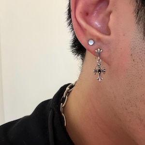 Boucles d'oreille avec croix pour homme | 19 Styles en stock
