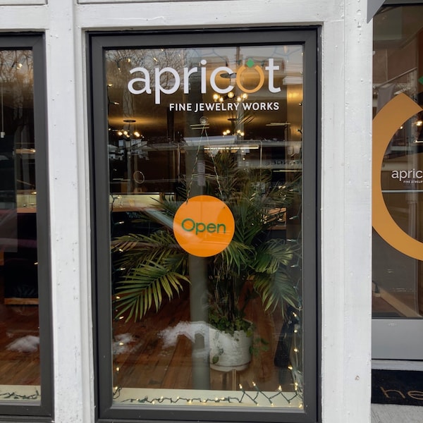 Open Closed Sign Orange Sign Business Sign Storefront Sign Shop Open ...