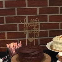 Hello 18 Cake Topper, Any Age Cake Topper, 18th Birthday Cake Topper ...