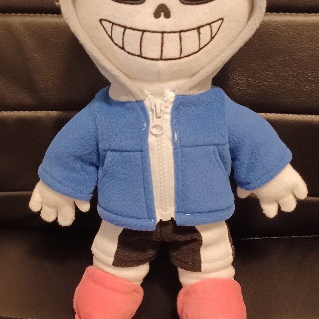 Dust Sans. Undertale. Large Plush Toy. Size 14 Inch 