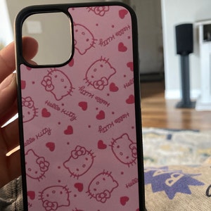 Hello Kitty Iphone case with jewelry ring