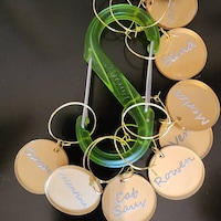 SUNNYCLUE 26 Sets Marqueurs Verres à Vin Avec Lettres Alphabet - Breloques Émail Alliage Pour Fêtes Et Réunions Familiales