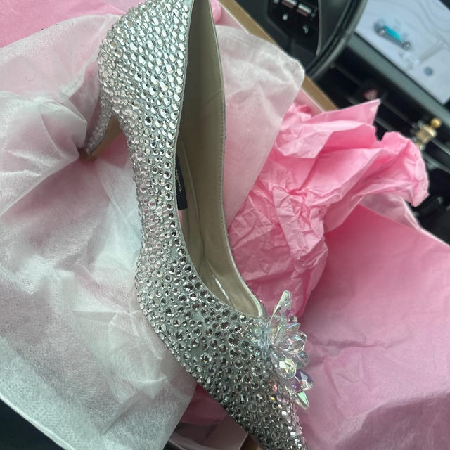Cinderella Heels - Swarovski Crystal Bridal Shoes, Wedding
