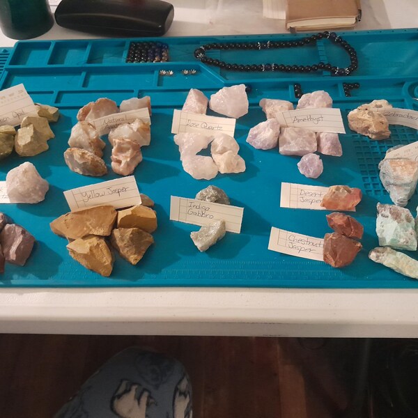 Madagascar Crystals Mix Raw Rough Rocks Bulk for Tumbling Lapidary ...