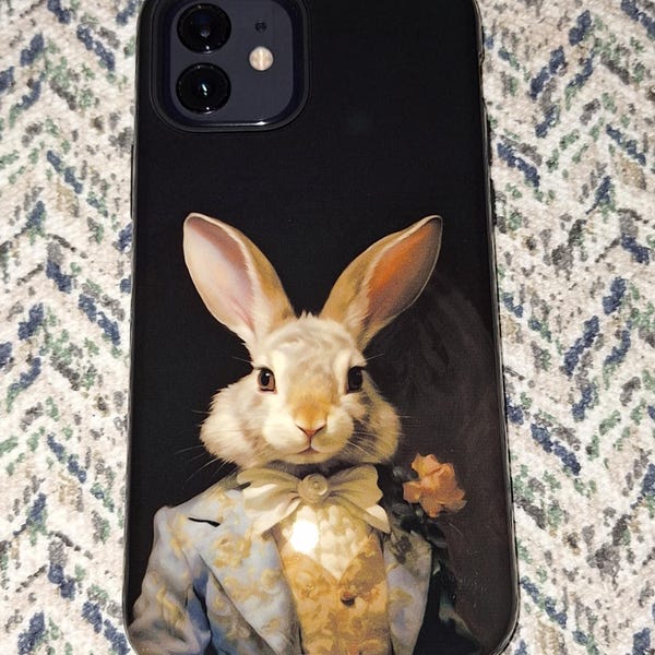 Vintage Animal Portrait Case Female Wolf Tough Phone Case, Protective ...