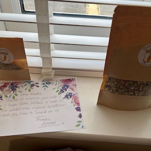 Amelia added a photo of their purchase