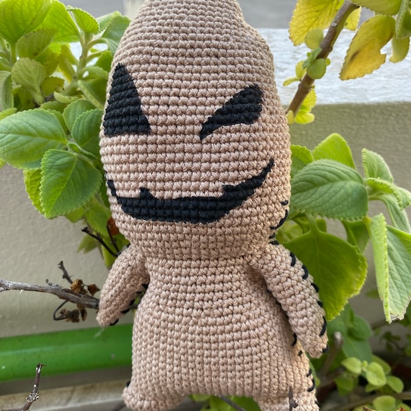 Oogie Boogie Amigurumi Pattern PDF | Halloween Crochet Pattern | Spooky ...