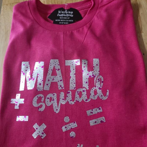 Math Teacher Svg Png Eps Jpg Cut File for Cricut Math Teacher Shirt ...