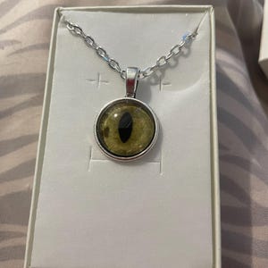 目のペンダント、目のネックレス、目のジュエリー、友達へのプレゼント