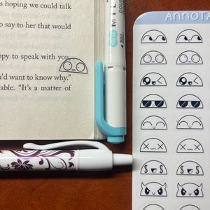 Booktok Sticker Sheet 2nd Edition Book Annotating Book - Etsy