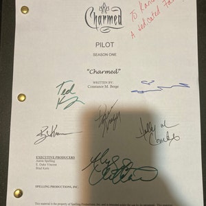 NCIS Pilot TV Script yankee White Signed | Etsy