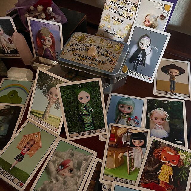 Blythe Doll Lenormand Cards 36枚セット Blythe Doll Photo LENORMAND Card Deck 54 Playing Cards