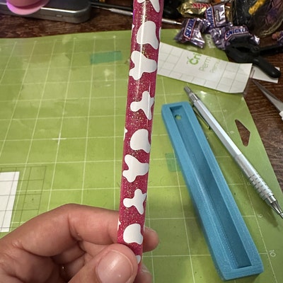 Pen Wraps SVG PNG, Glitter Pen Wraps, Pen Wraps Patterns, Pen Wrap ...