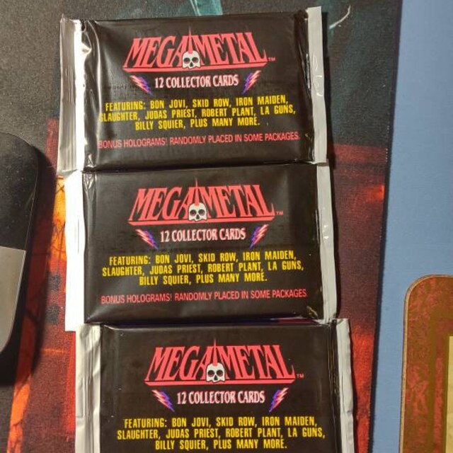 Packs of Vintage Mega Metal Cards Heavy Metal Rock N Roll Music Packs of Vintage Mega Metal Cards Heavy Metal Rock N Roll Music