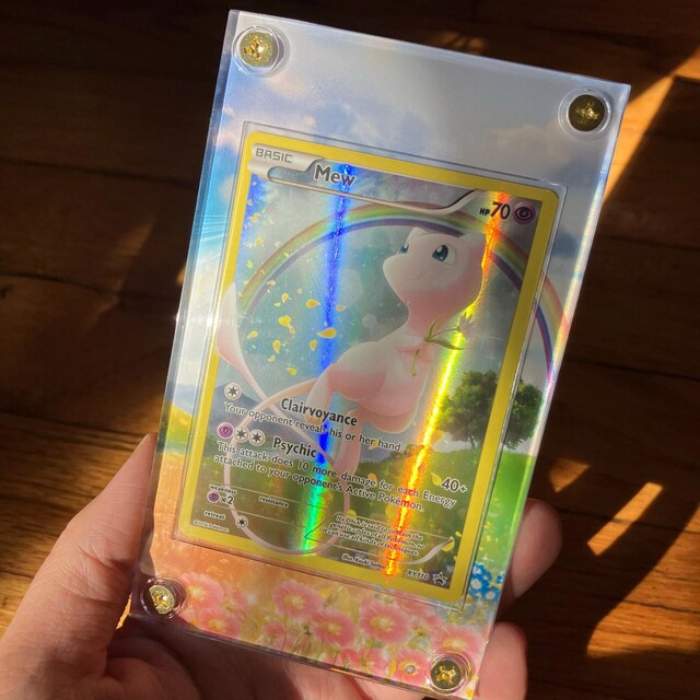 Pokemon Mew XY 110 Promo Extended Art Case - Etsy Pokemon Mew XY 110 Promo Extended Art Case - Etsy