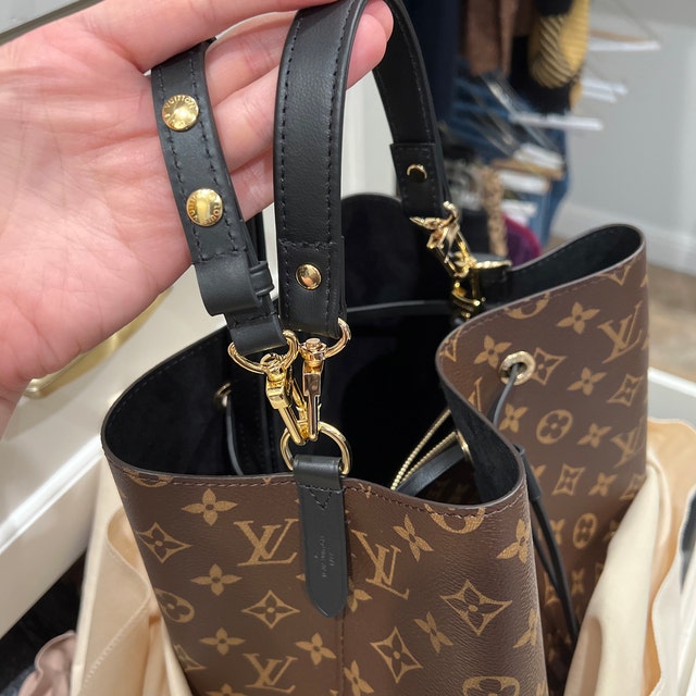 Strap Neonoe Handbag Bucket Bag Lv Thick Strap Top Handle For LV
