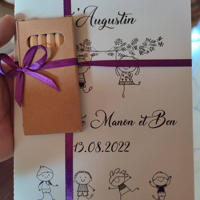 Adesivi Matrimonio Set 12 Libri Da Colorare Per Matrimonio - Con Pastelli, Sacchetti E Adesivi Cuore Per Bambini Idee Matrimonio - 2