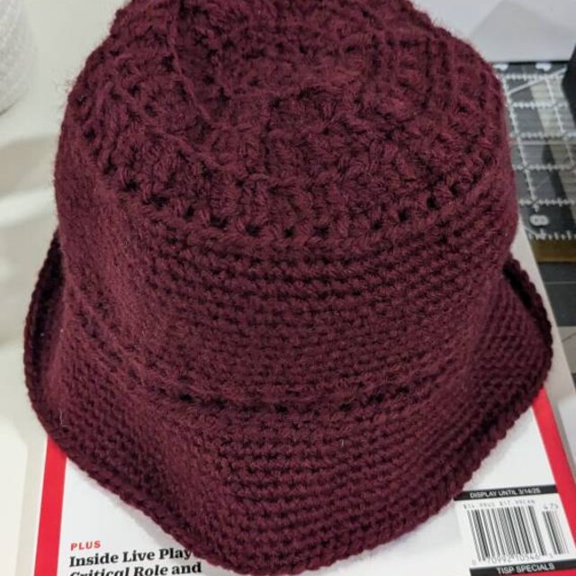 Crochet Bucket Hat PATTERN - Reel Time Bucket Hat - Summer