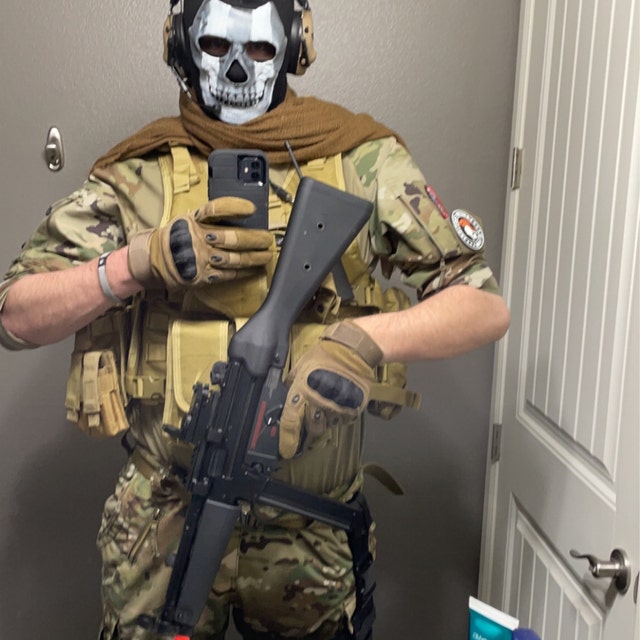 Ghost mask - Operator MW2 airsoft or cosplay - Inspire Uplift