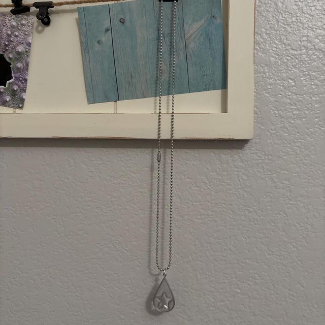 Conan Gray Necklace Teardrop and Star Pendant Found Heaven Album