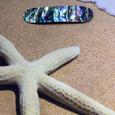 Abalone Dragonfly Sea Shell Inlay Hair Barrette, Dragonfly Earrings or ...