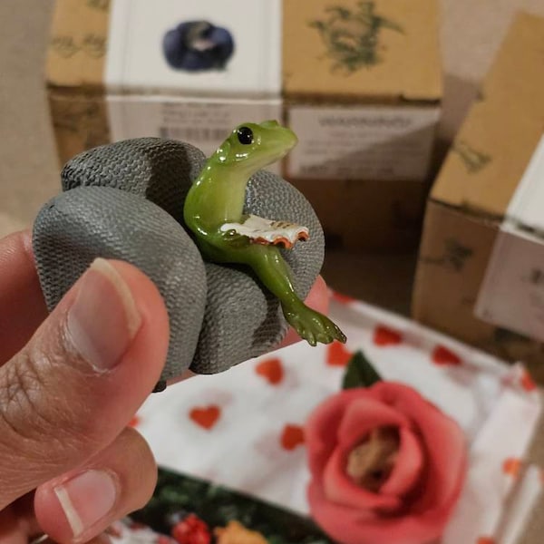 Top Collezione Miniatura Per Giardino Delle Fate – Drago Rosso Ruggente In Resina, Altezza 7,6 Cm, Statuetta Dipinta A Mano Per Terrari E Miti - 3