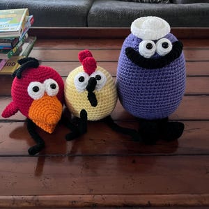 Crochet Chirp, Peep, Quack - Etsy