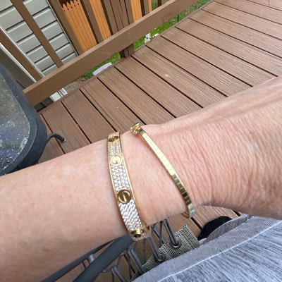 10K Yellow Gold Rope Bracelet – 5mm Thick, 7.5 Inch Length, Real Gold For Men Or Women