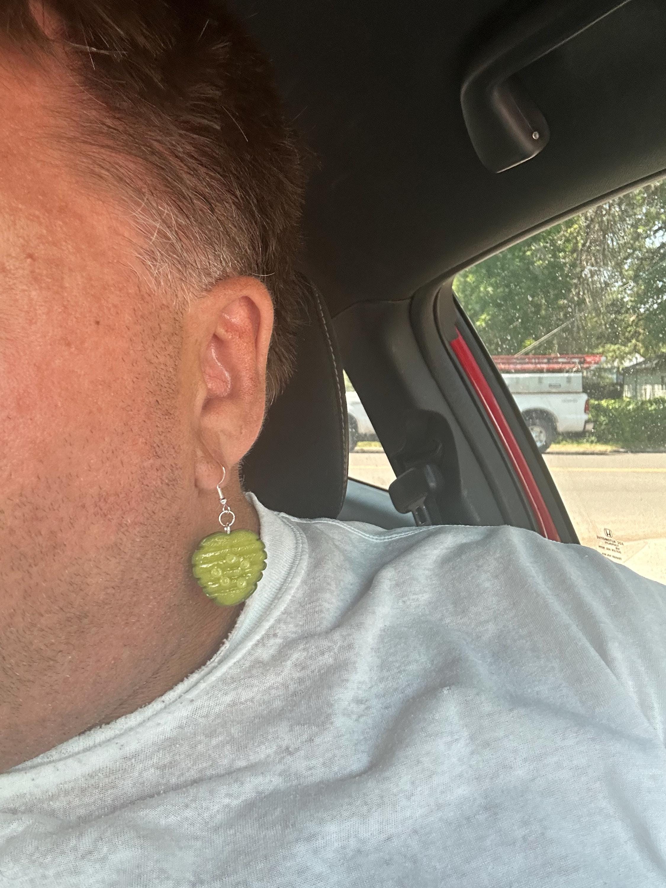 Pickle Earrings