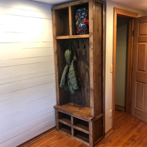 Rustic desk with drawers | Etsy